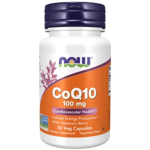 NOW CoQ-10 100 мг 30 капс