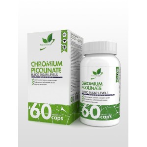 Natural Supp Chromium Picolinate 200 mkg 60 caps