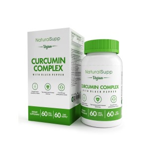 Natural Supp Curcumin Complex 150mg+5mg 60 caps