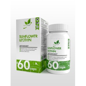 Natural Supp Sunflower Lecithin 1500 мг 60 капс