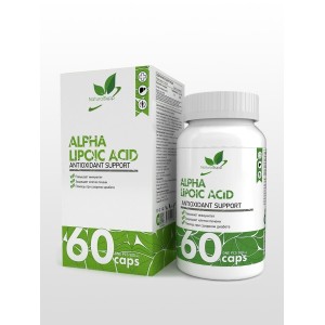Natural Supp Alpha Lipoloc Acid 100 mg 60 caps