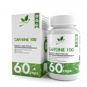 Natural Supp Caffeine 60 caps