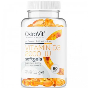 OstroVit Vitamin D3 2000ME 60 таб