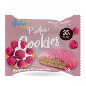 Solvie Protein Cookies 35% в двойной глазури 60 гр