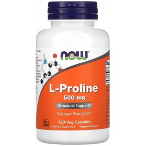 NOW L-Proline 500 мг 120 капс