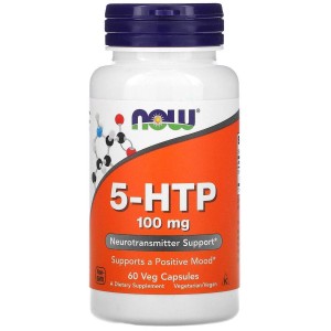 NOW 5-HTP 100 мг 60 капс