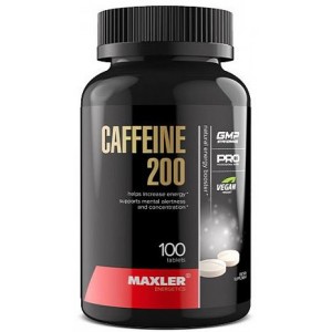 Maxler Caffeine 200 мг 100 таб