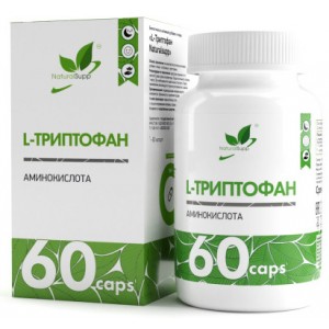 Natural Supp L-tryptophan 500 мг 60 капс