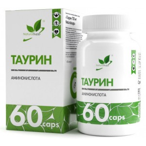 Natural Supp Taurine 700 мг 60 капс