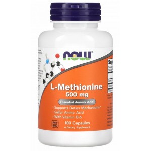 NOW L-Metionine 500 мг 100 капс