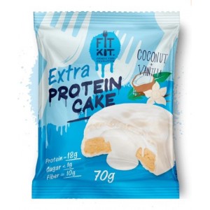 Fit Kit Protein cake White EXTRA 70гр