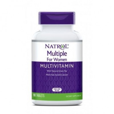 Купить Natrol Multiple For Women Multivitamin 90tab с бесплатной доставкой и выдачей в локальных магазинах Пятигорска, Невинномысска, Ставрополя. Выгодная доставка по России!