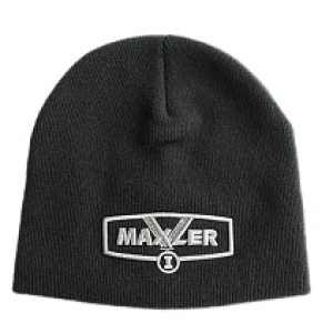 Maxler Черная шапка с серебряным логотипом 1шт