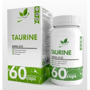 Natural Supp Taurine 100mg 60 caps