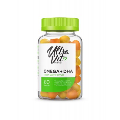 Купить UltraVit Gummies Omega + DHA 60 жев.капс. с бесплатной доставкой и выдачей в локальных магазинах Пятигорска, Невинномысска, Ставрополя. Выгодная доставка по России!