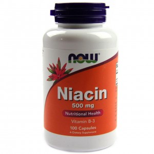 NOW Niacin B3 500 мг 100 капс