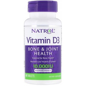 Natrol Vitamin D3 10000 IU 60tab