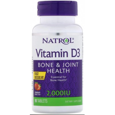 Купить Natrol Vitamin D3 2000 IU 90tab с бесплатной доставкой и выдачей в локальных магазинах Пятигорска, Невинномысска, Ставрополя. Выгодная доставка по России!