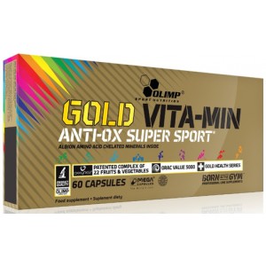 Olimp Gold Vita-Min Anti-ox super sport 60caps