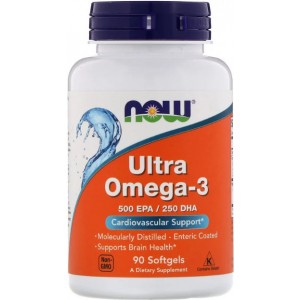NOW Ultra Omega-3 90caps