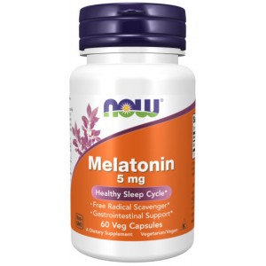 NOW Melatonin 5 мг 60 капс