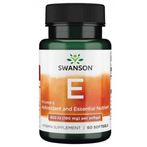 Swanson Vitamin E 400 ME 60 капс