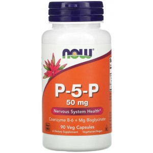 NOW P-5-P 50 мг 90 капс (пироксидаль-5-фосфат, активная форма B6)