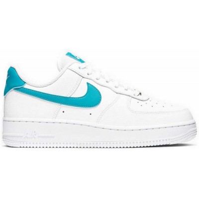 Купить Nike Air Force 1 '07 White/Teal (AH0287 109) с бесплатной доставкой и выдачей в локальных магазинах Пятигорска, Невинномысска, Ставрополя. Выгодная доставка по России!